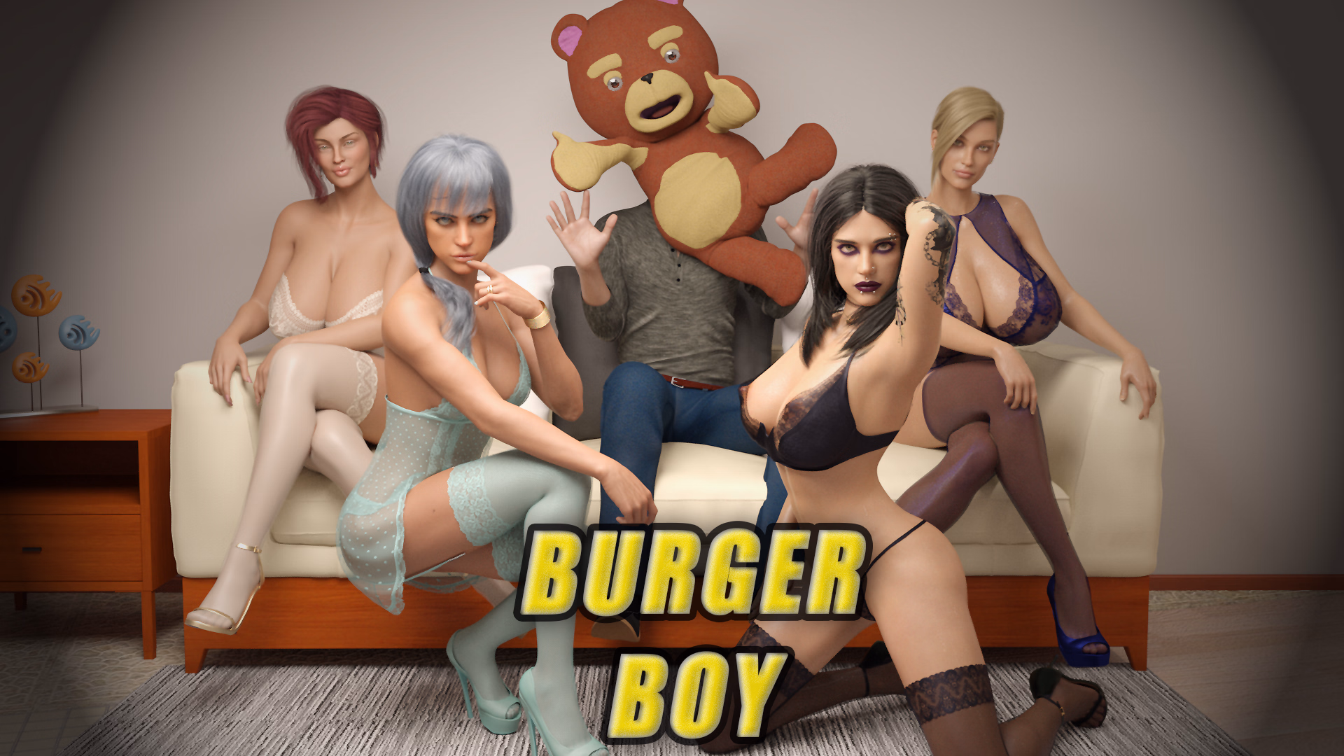 汉堡男孩：打工人的艳遇（Burger Boy）v0.35 精翻汉化 游戏截图 1