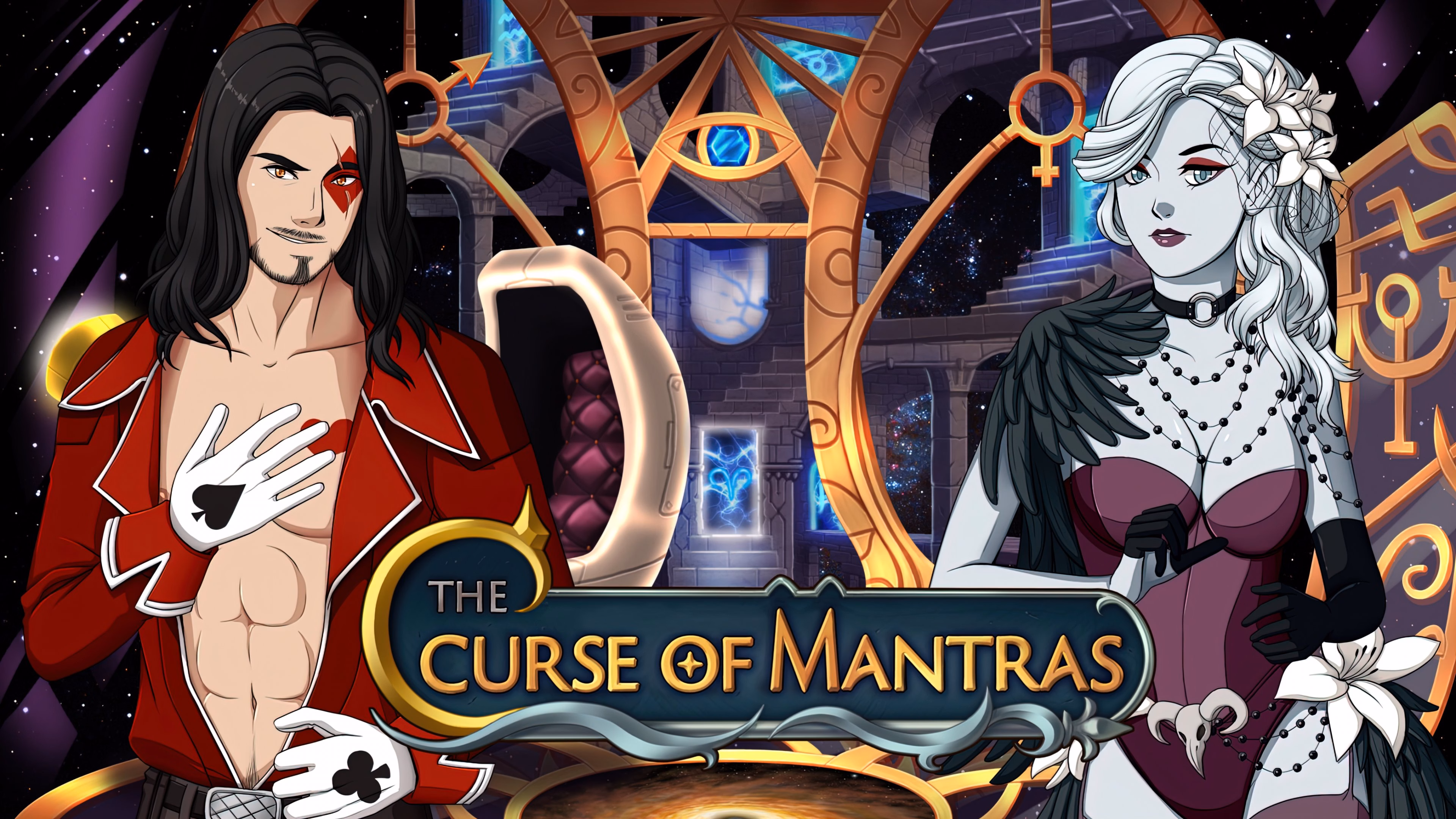 咒语之灾：约会与卡牌（The Curse of Mantras）v1.0.3 精翻汉化 游戏截图 1