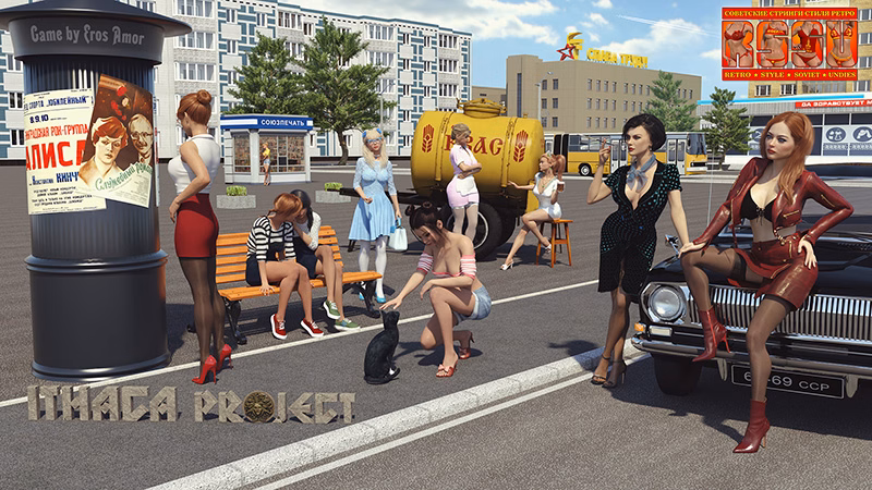 复古苏维埃内衣：伊萨卡计划（RSSU - Retro Style Soviet Undies - Case#1 Ithaca Project）v1.6.7a 精翻汉化 游戏截图 1