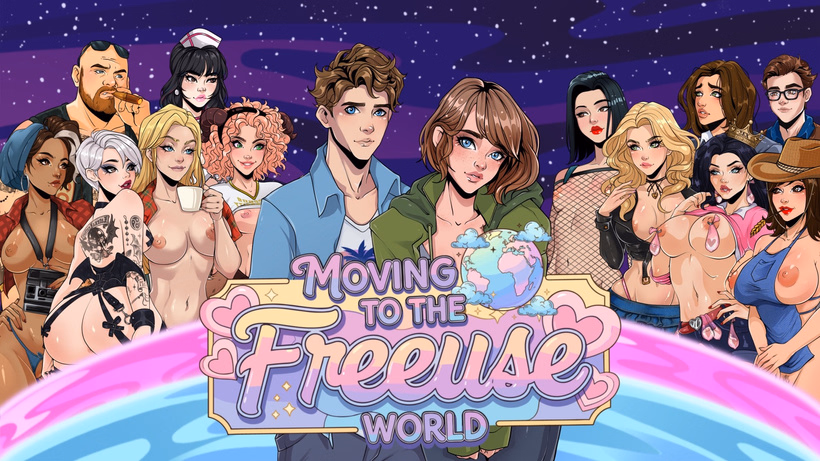 穿越到公共便器世界！无下限的肉体狂欢（Moving to the Freeuse World!）v0.1.4 【仅界面中文·正文未汉化】 游戏截图 1
