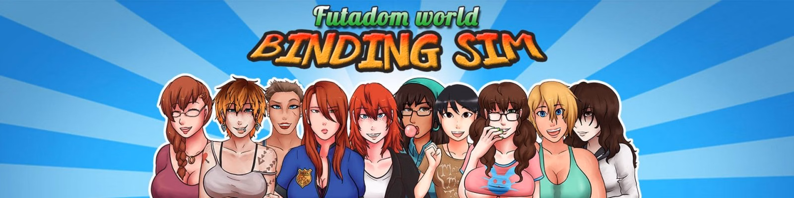 扶他支配世界：束缚约会模拟（Futadom World - Binding Sim）v0.9.9 精翻汉化 游戏截图 1
