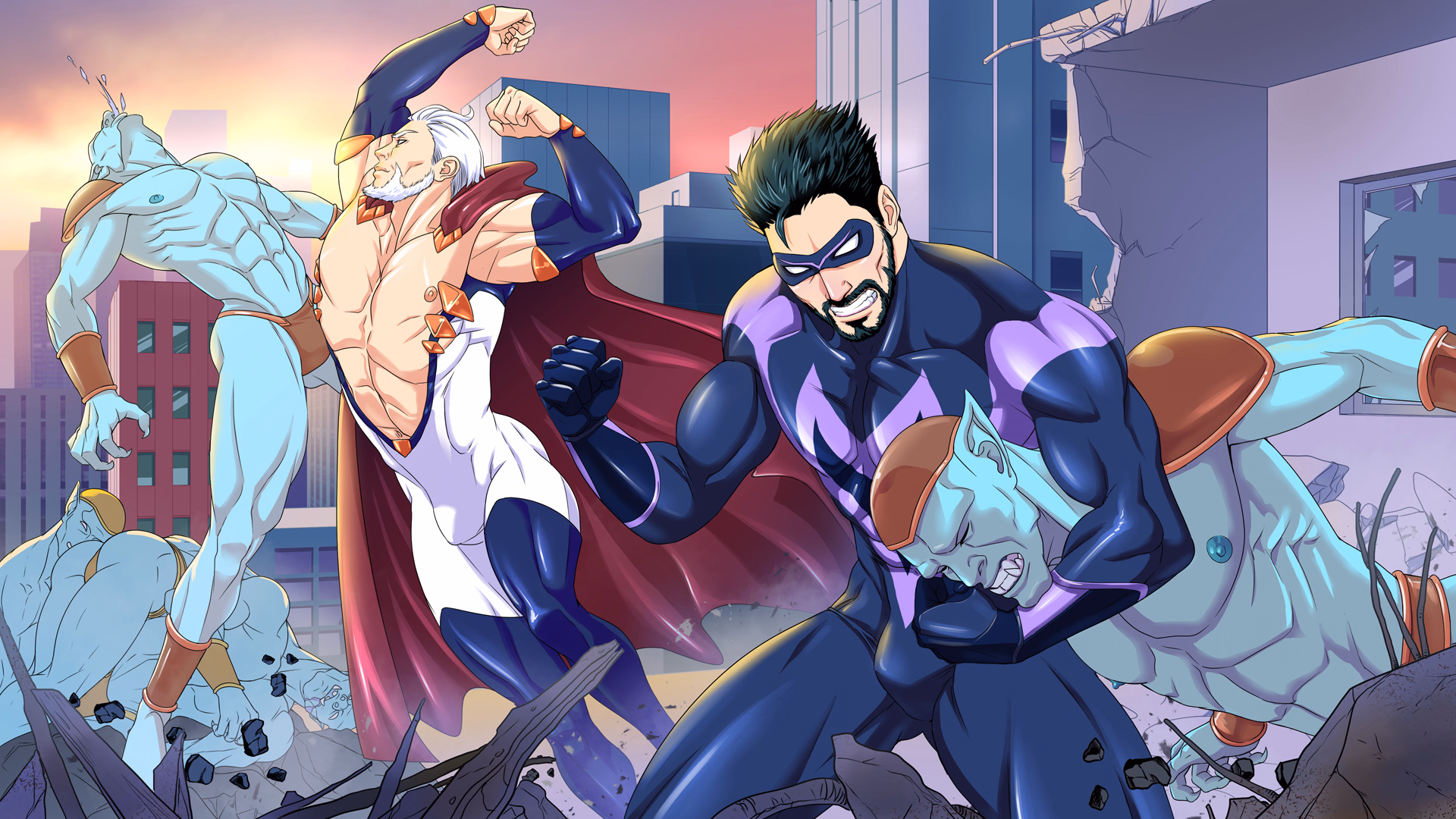 万能先生：同志超级英雄（Mister Versatile: A Gay Superhero Visual Novel）v1.20.1 + DLC's 精翻汉化 游戏截图 2