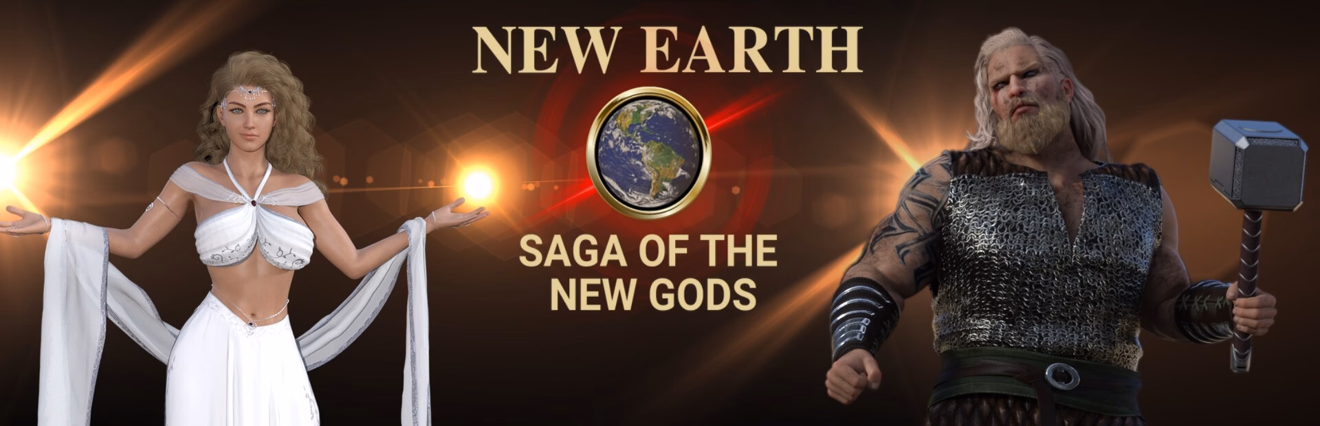 新神纪元：女友的震撼调教（New Earth Saga of the New Gods）1.0.0 精翻汉化 游戏截图 1