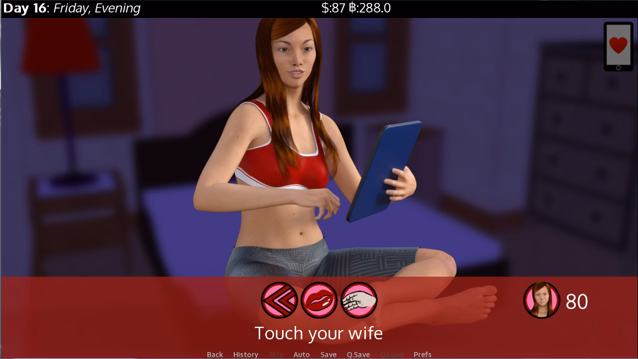 爸爸的晚安吻:父女的禁忌之恋(Daddy's Goodnight Kiss)v1.1 HD 精翻汉化 游戏截图 3
