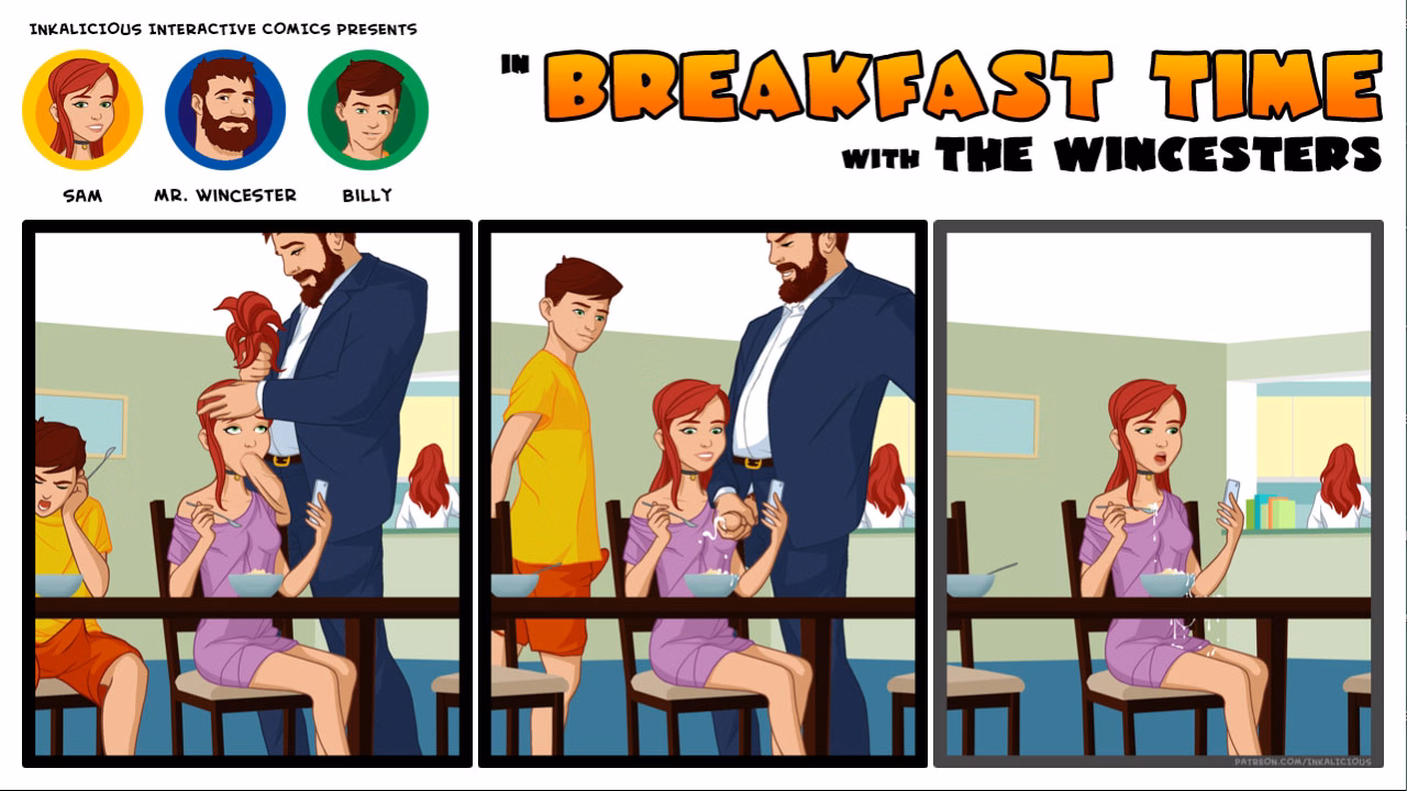 温彻斯特一家：早餐时间的诱惑（The Wincesters: Breakfast Time）Final 精翻汉化 游戏截图 3