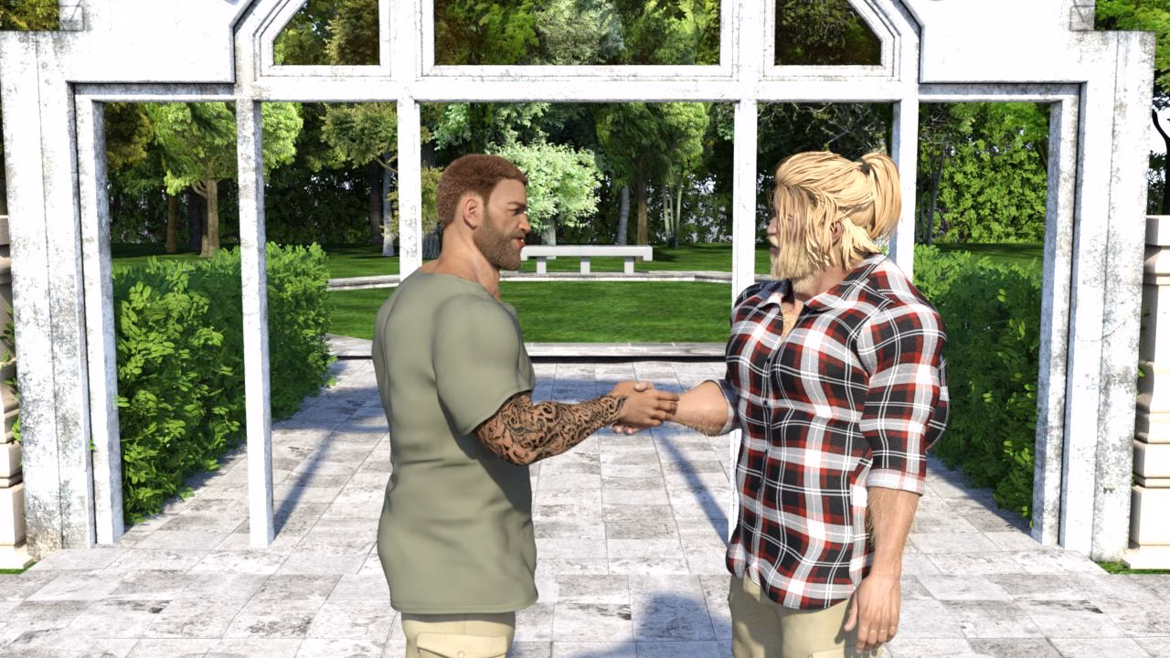公园艳遇：猛男同志日记（A Day In The Park）Demo v0.90 精翻汉化 游戏截图 3