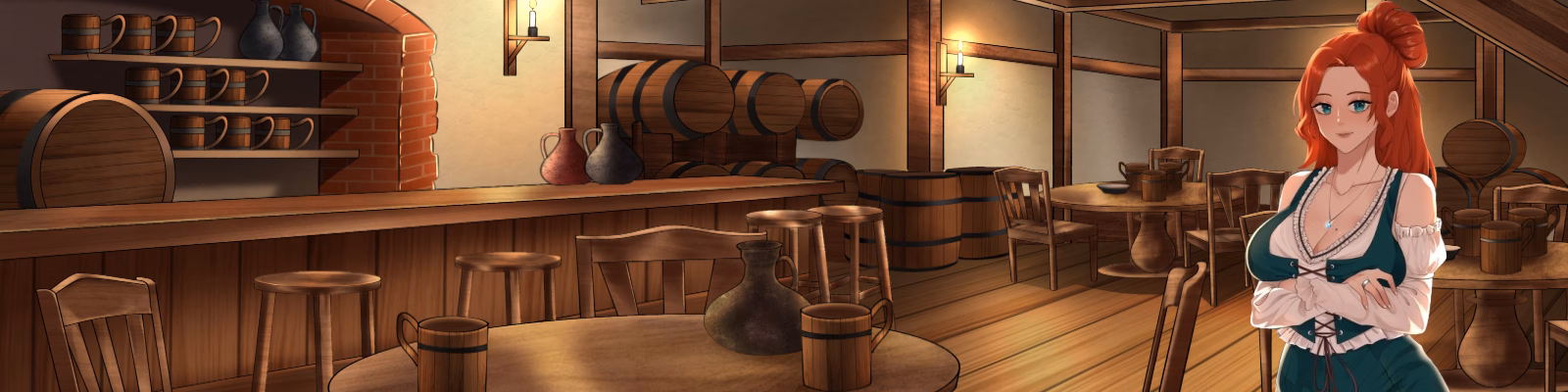 醉酒传说:旅馆老板娘的沉沦(Drunk Tales)Demo v1.0 精翻汉化 游戏截图 1