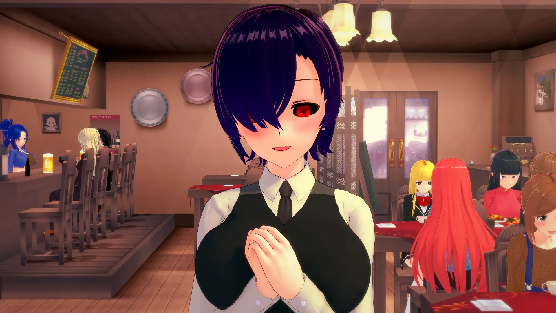 亚洲风SLG/动态/更新丨 荡妇老婆学校 Waifu Slut School v0.4.5 汉化版 【20250429】 游戏截图 2