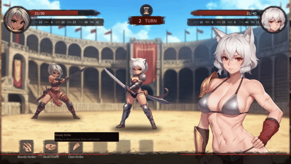 SLG/官中丨 激情角斗场:阿奎隆之恋 Sex Arena: Passion of Aquilon 官中步兵版 【20250611】 游戏截图 2