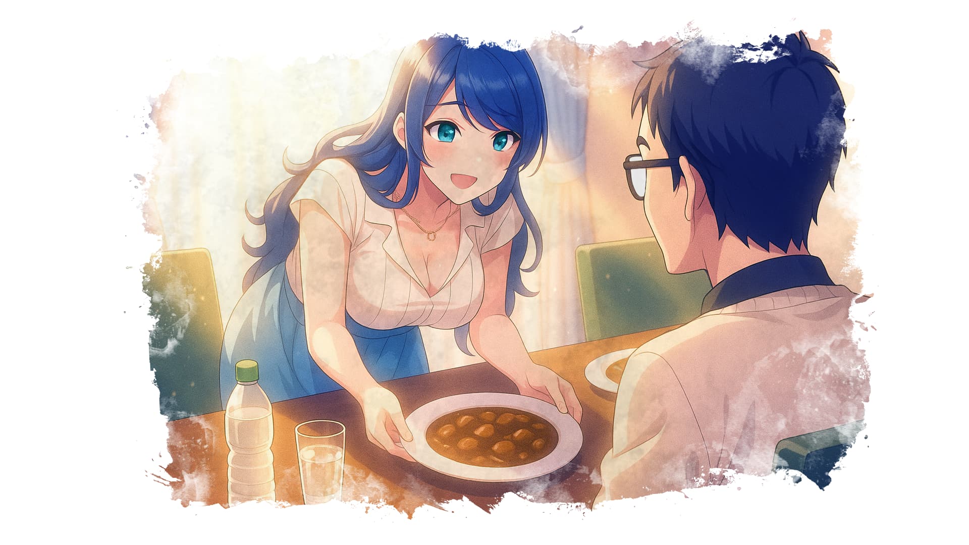 亚洲风SLG/NTR/新汉化丨 蓝之痕 Stains of Blue v1.3b 机翻版 【20250821】 游戏截图 5