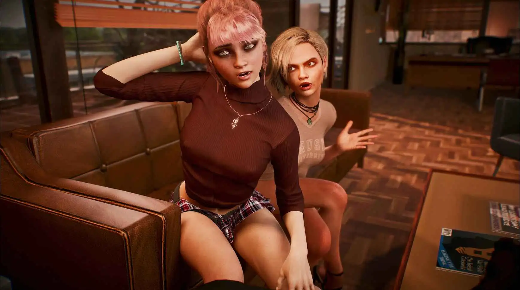 欧美SLG/汉化/动态丨破碎学院/CRUSH College v0.3 【20250829】 游戏截图 3
