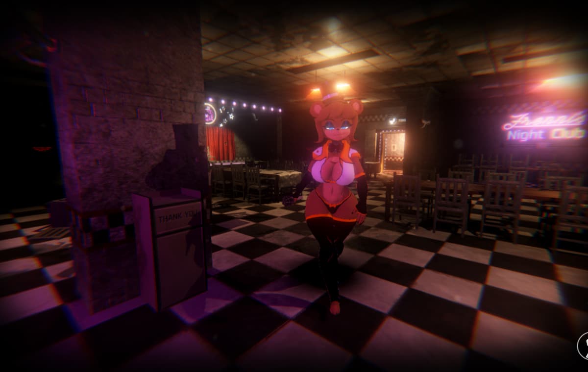3D/汉化/无码/动态丨弗伦尼夜店的激情之夜/Fap Nights at Frenni's v0.2.8 【20250830】 游戏截图 8