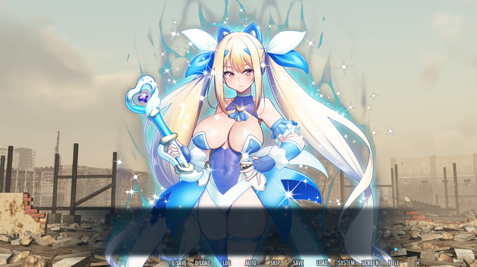 ADV/AI汉化/跋坐丨电魔绝顶！魔法少女铃叶~科学与魔法与触手银蠢 【20250830】 游戏截图 2