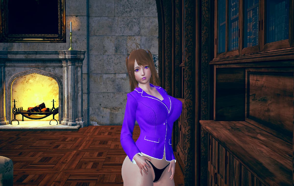扶他宿舍重制版:双性人狂欢(Dickgirl Dorm Revamp)v1.4.1 精翻汉化 游戏截图 7
