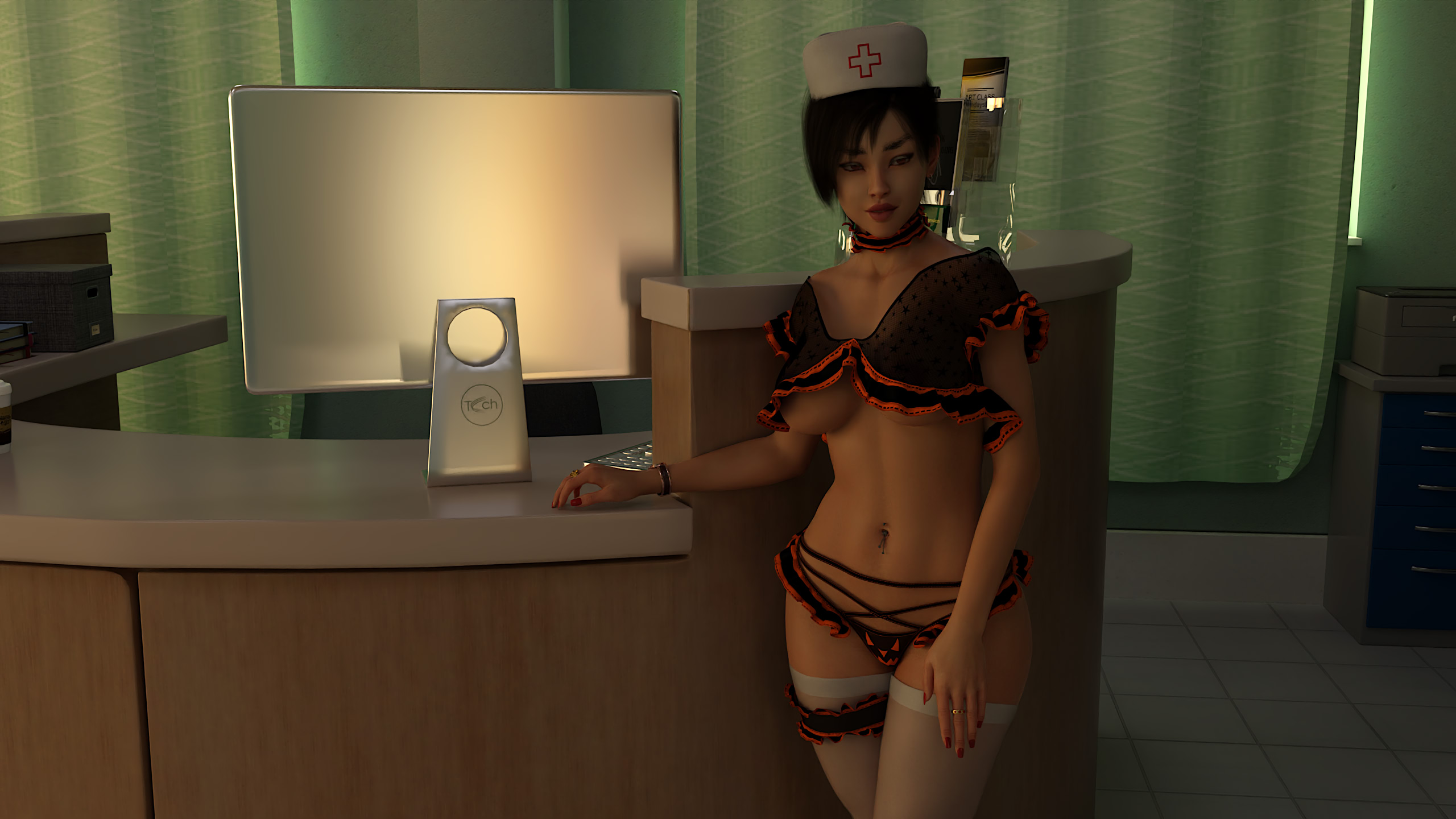 欧美SLG/汉化/动态/双端丨医疗特别护理/Medical Special Care v0.7.5赞助 AI版【20250918】 游戏截图 6