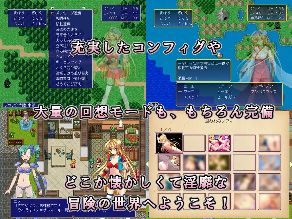 曰式RPG/新汉化/双端丨龙之星~抵抗沉沦淫欲的女骑士与思乡的魔法少女~ DRAGON PLANET~堕淫に抗う女騎士と望郷の魔法少女~ ver2.03正式版 【20250925】 游戏截图 3