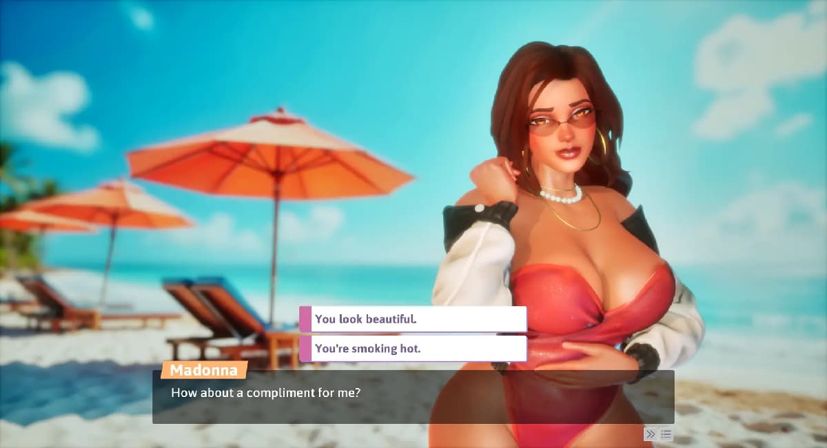 欧美SLG/新作丨爱或欲：海滩故事 Love or Lust Beach Stories Demo 英文步兵版 【20251014】 游戏截图 7