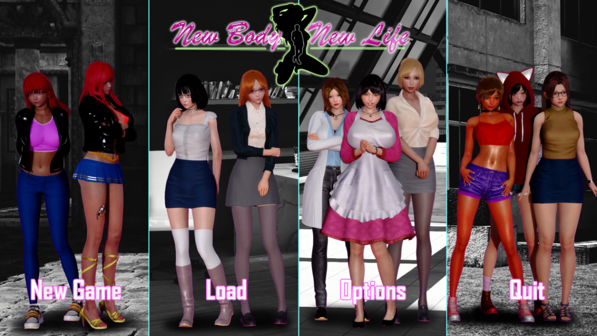 重生变成妹子（New Body-New Life Remake） 重置版 v0.7.1 汉化版 游戏截图 1