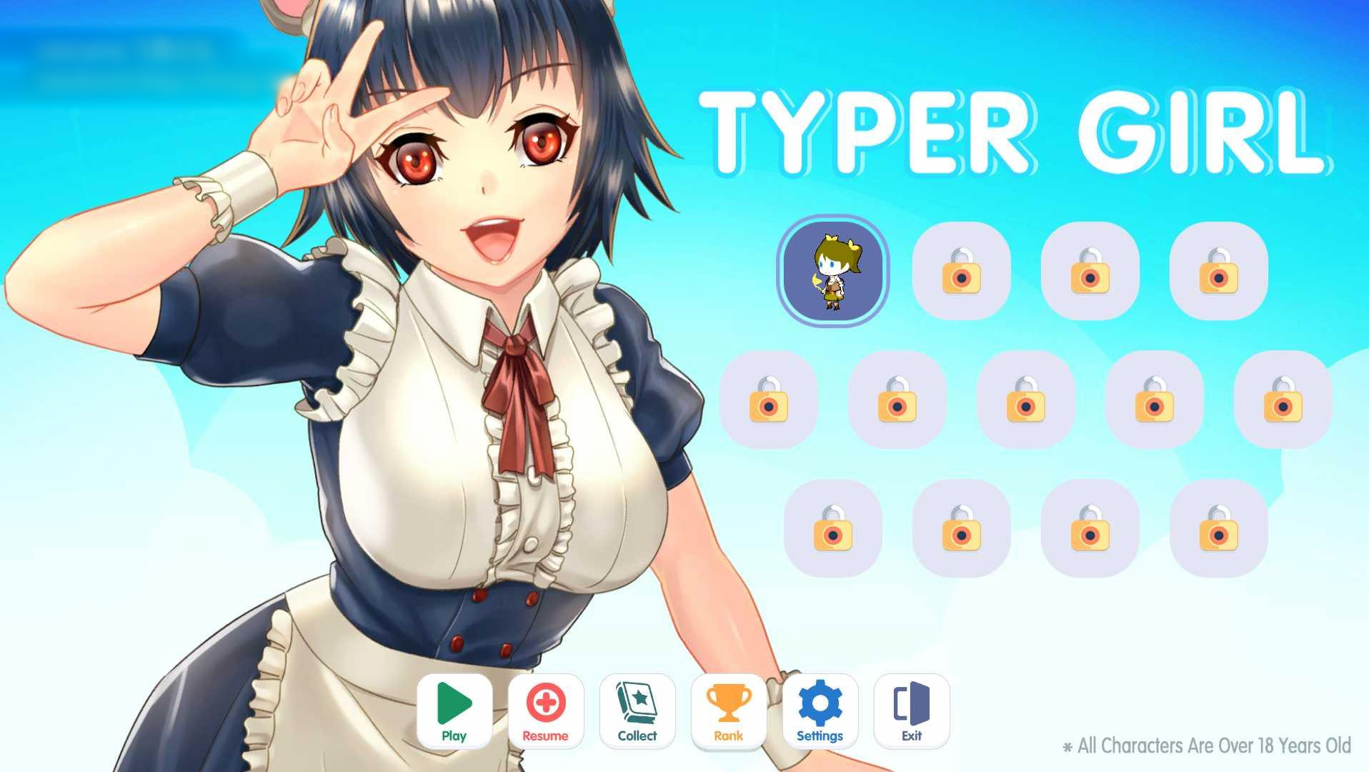 打字游戏十二生肖女孩的秘密Build.8887859STEAM官中+DLC【PC0818】 游戏截图 1