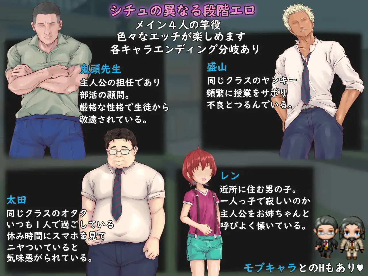 处女觉醒 性に目覚める処女～男達とひと夏の体験～【PC10月】 游戏截图 5