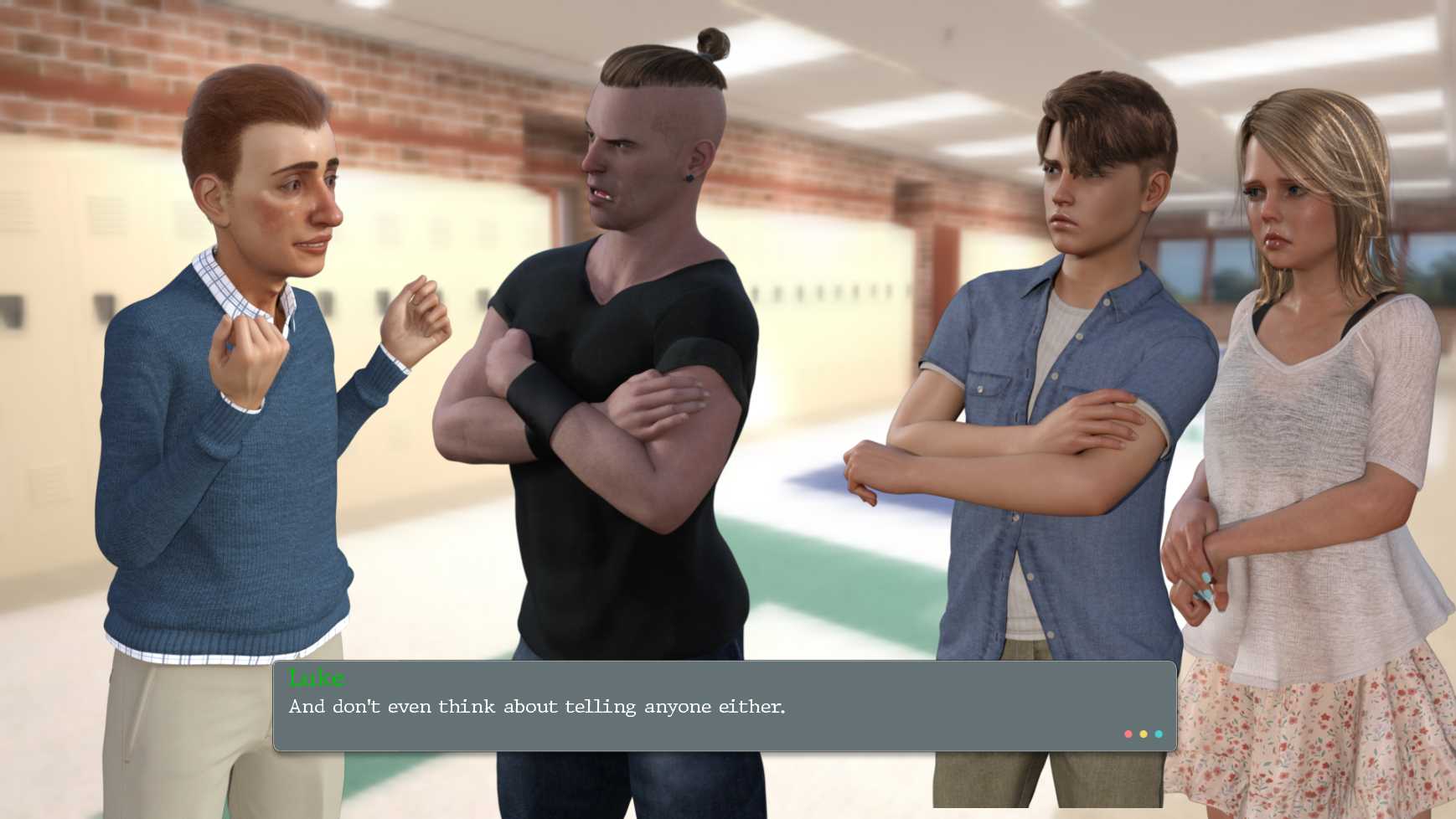 欧美SLG汉化动态丨校园机密 Campus Confidential  v0.195【20240428】 游戏截图 1