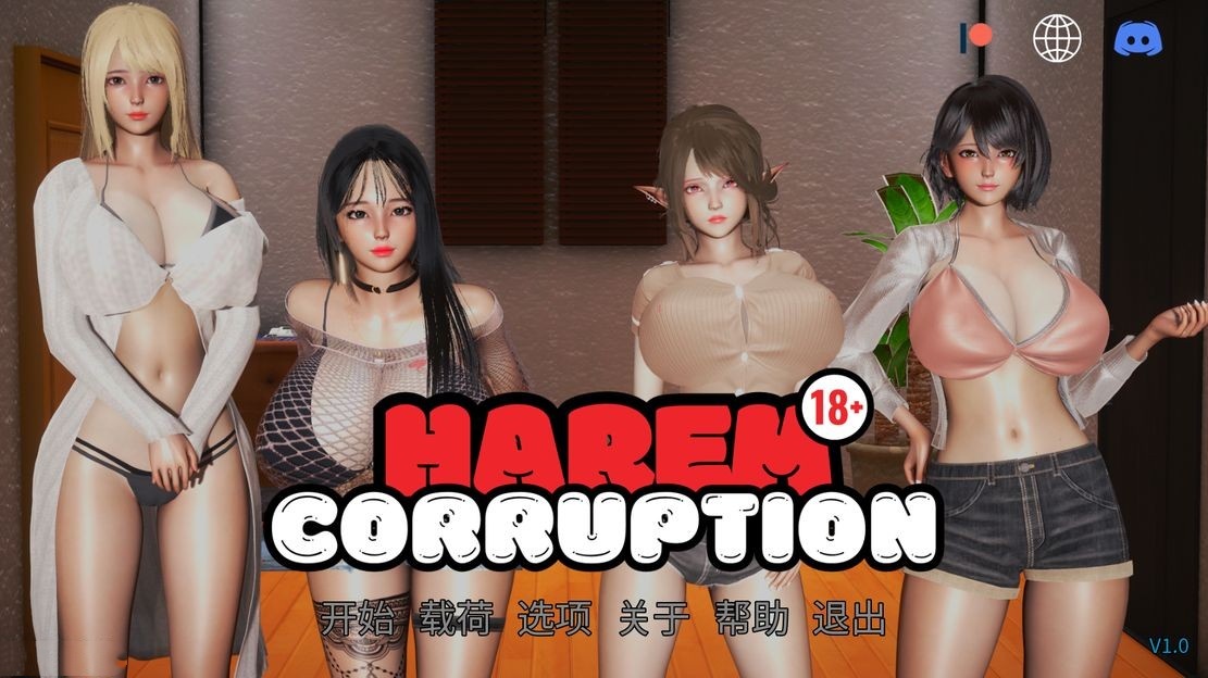亚洲风SLG/动态丨 后宫腐败 Harem Corruption V1.0 汉化版 【20240919】 游戏截图 7