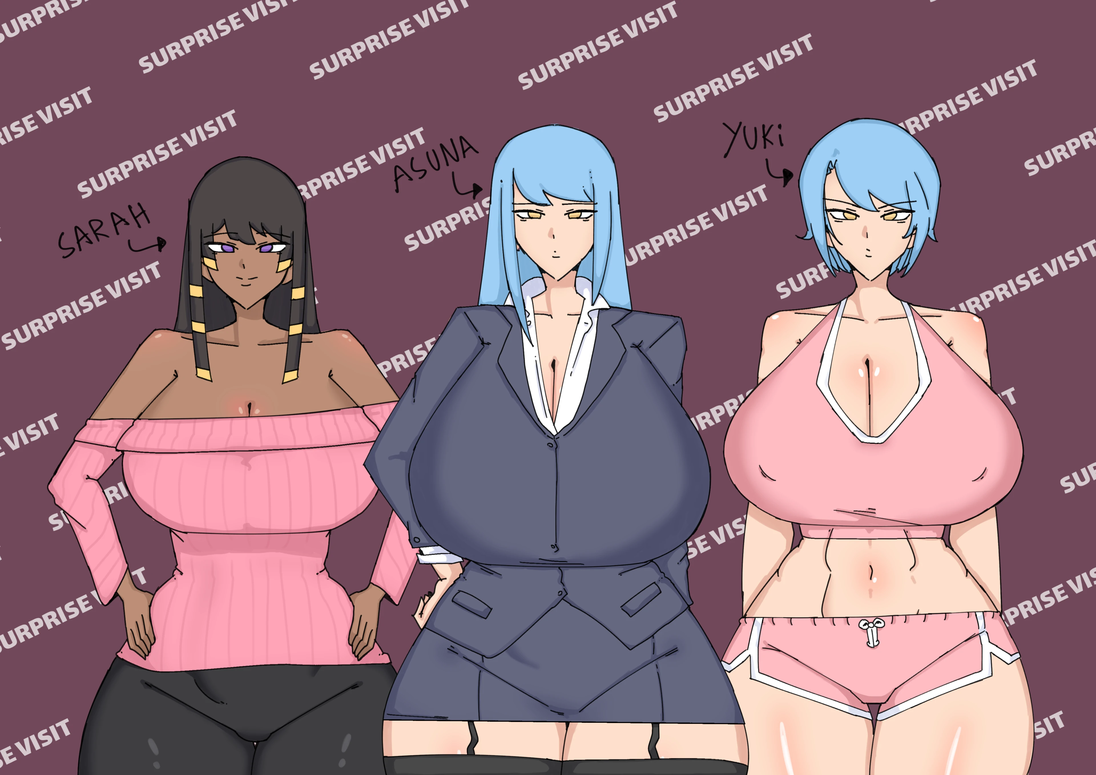 欧美SLG/AIGPT汉化/2D丨意外来访Surprise Visit v0.3【20240813】 游戏截图 3