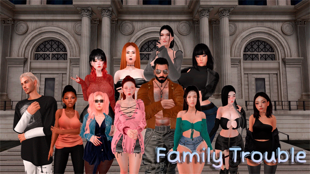 欧美SLG汉化动态丨家庭麻烦 Family Trouble v0.9 Beta【20240312】 游戏截图 3