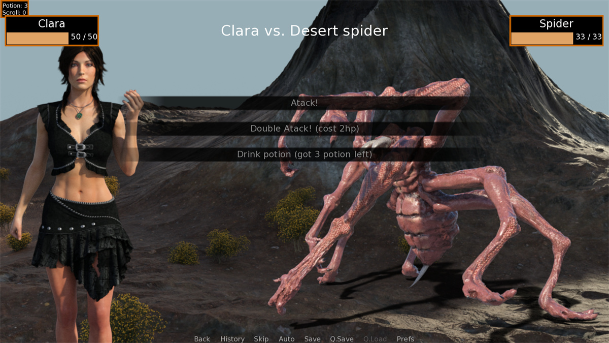 欧美SLG汉化动态丨克拉拉和魔戒 Clara and the Magic Ring v1.0.4【20240401】 游戏截图 6
