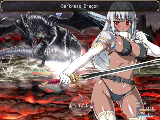 回合RPG/幻想/爆乳巨乳/萝莉丨KNIGHT SLAVE ～堕落的暗黑女战士～ V1.0.1 STEAM官中【20241021】 游戏截图 5