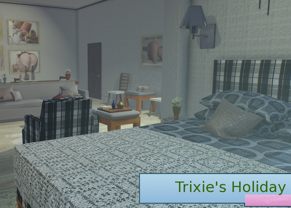 欧美SLG扶她动态丨特里克茜的假期 Trixie's Holiday  Build 9.0【20240401】 游戏截图 5