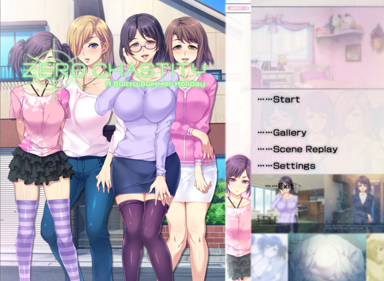 ADV/机翻/STEAM无码版丨Zero Chastity: A Sultry Summer Holiday V1.01丨【20230616】 游戏截图 3
