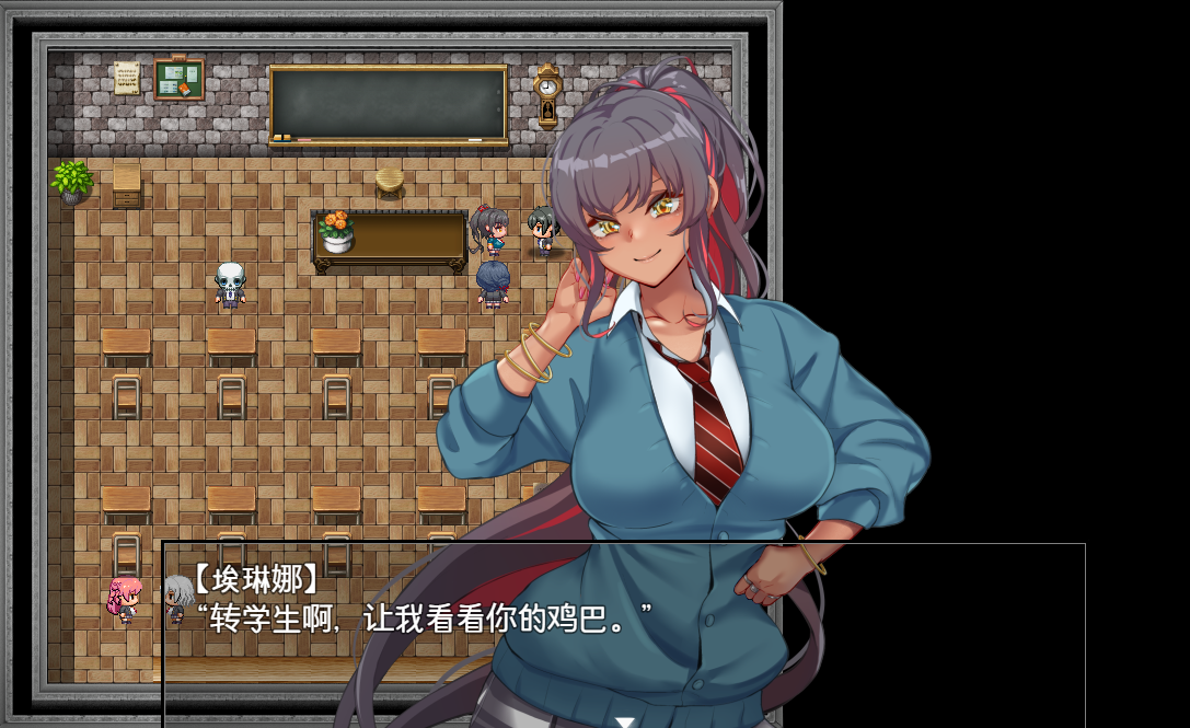 精品RPG/更新/AI智能翻译丨アメリ·ブランシェットは何度も堕ちる~カレドニー魔法学院と繰り返す一週間 V1.22【20231022】 游戏截图 4