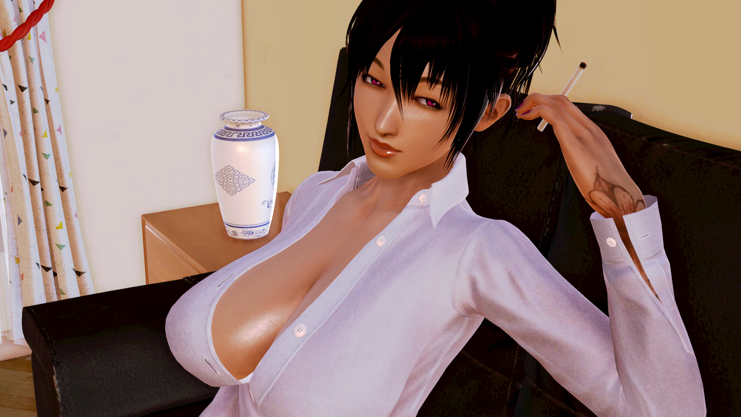 亚洲风SLG汉化动态丨让夜光进入 夜幕降临Let the Nightshine In  v0.14 Ch. 2【20240329】 游戏截图 6