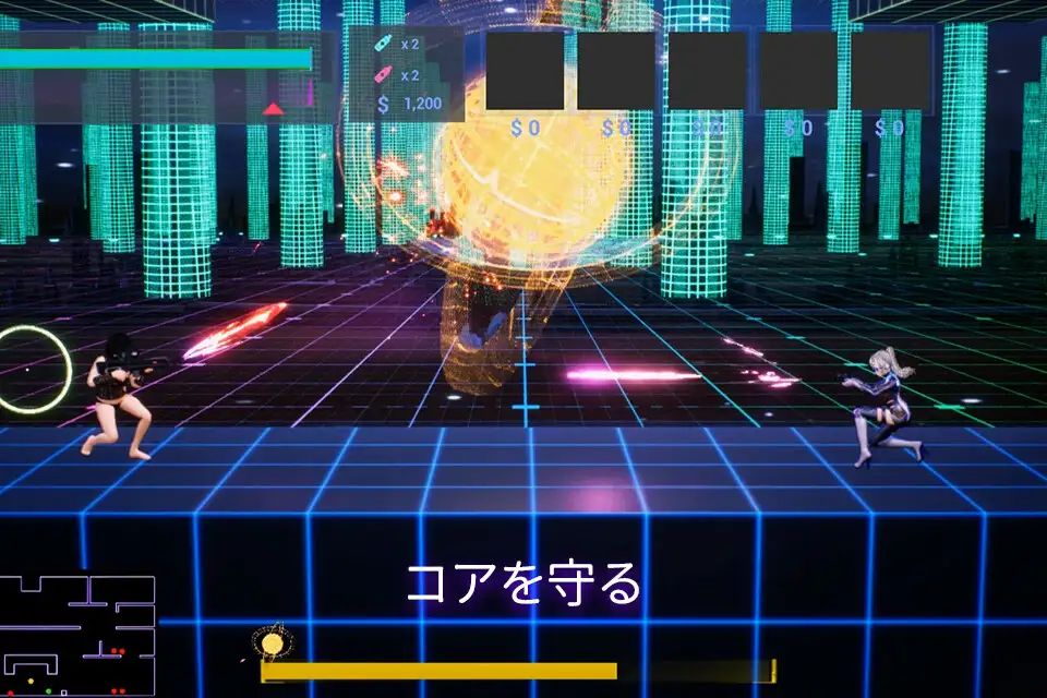 动作ACT异种X动态丨虚拟异世界：入侵（仮想異世界侵入）V1.01DL官方中文【20241125】 游戏截图 1