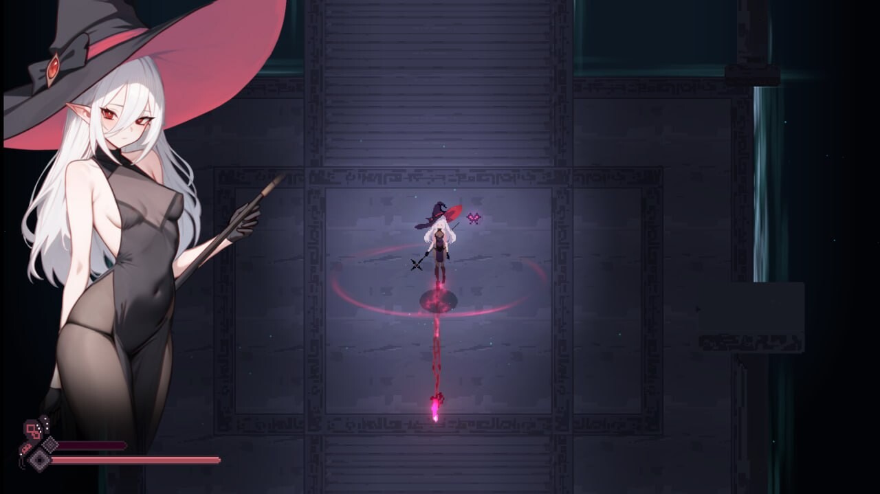 动作ACT/像素动态/PC丨 魔女的地下城 魔女のタンジョン v1.2.6.1 机翻汉化版+存档 【20250201】 游戏截图 4