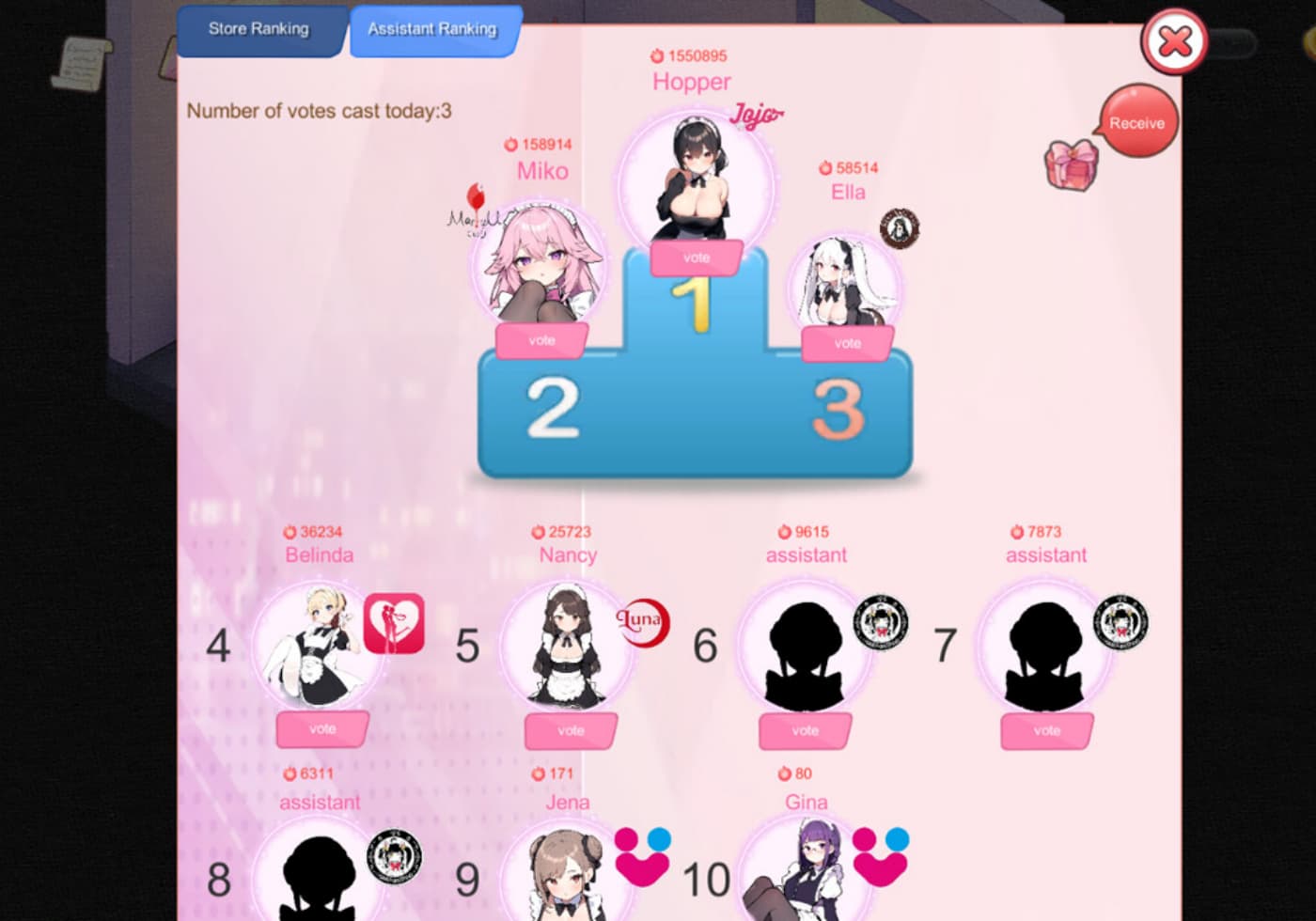 亚洲风SLG/动态/更新丨 黑山恋爱咖啡厅 BM Love Cafe v1.8 官方中文版 【20241117】 游戏截图 7