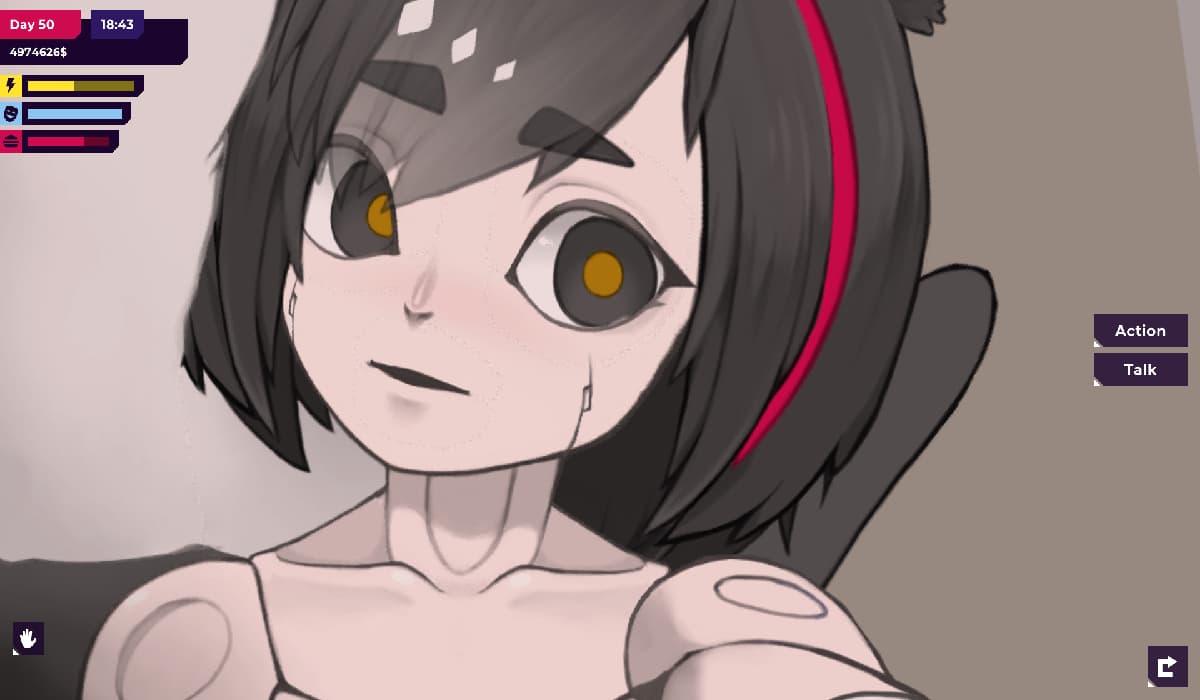 亚风SLG/剧情/双端丨我的反乌托邦女友/My Dystopian Robot Girlfriend v0.90.6【20250124】 游戏截图 7