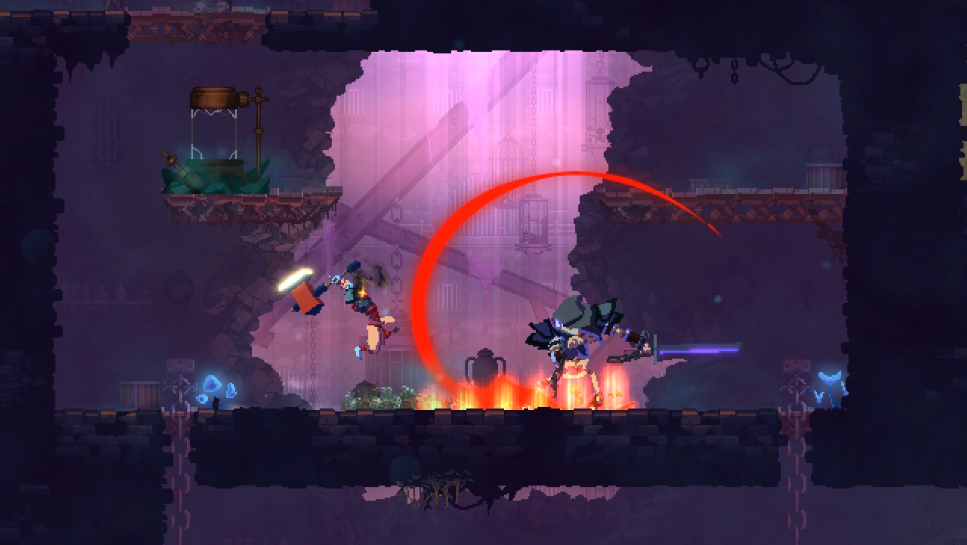 官方简体中文|支持键盘.鼠标.手柄丨死亡细胞/Dead Cells|v20230620|集成DLCs 【20240618】 游戏截图 1
