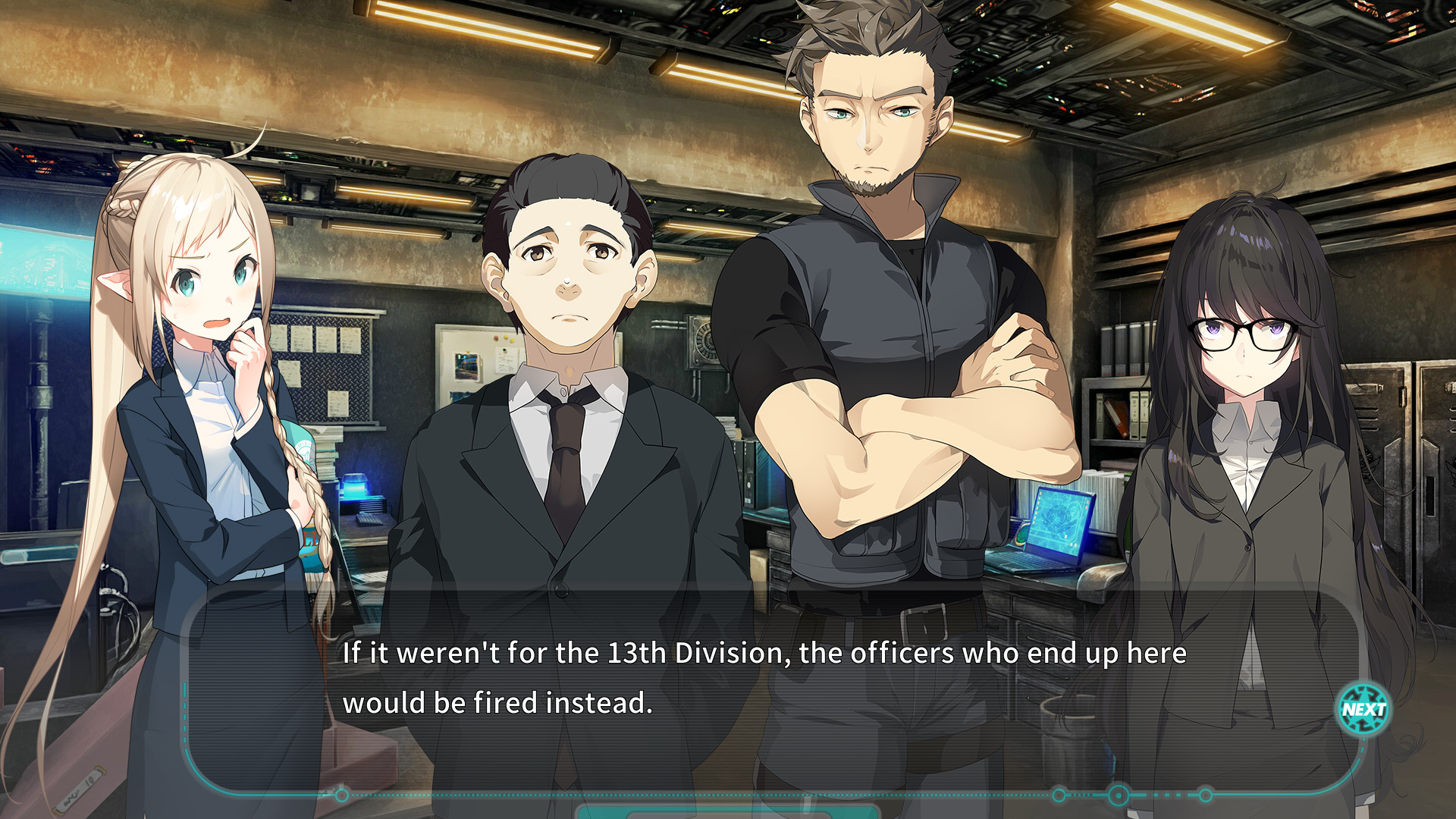 流星世界演绎者：Badge & Dagger Ver1.01H 官方中文版+攻略【20221230】 游戏截图 1