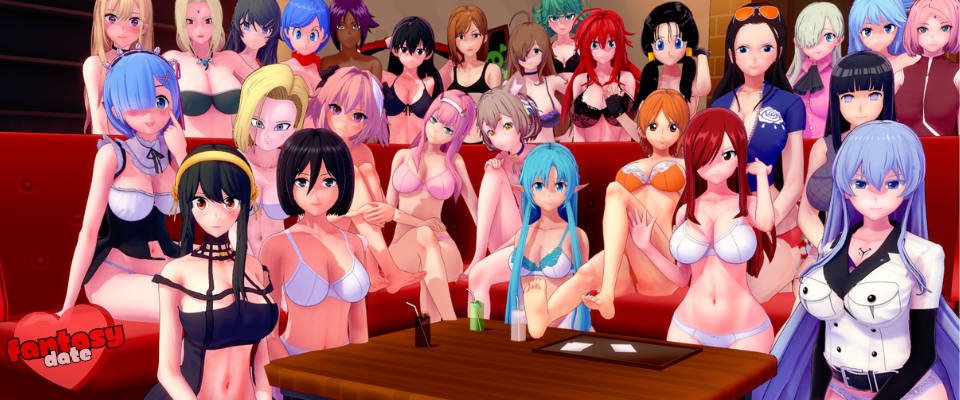 日系SLG/AIGPT汉化/3D丨幻想日期 Fantasy Date v0.13【20240709】 游戏截图 3