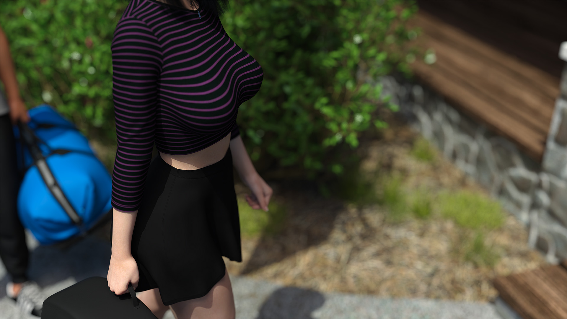欧美SLG/AIGPT汉化/3D丨夏日炎热 Summer Heat v0.6【20240825】 游戏截图 4