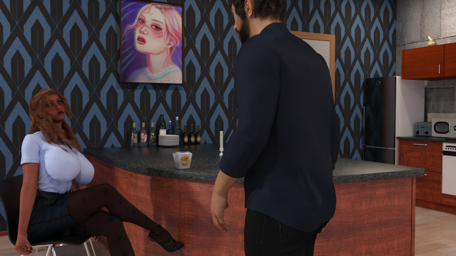 金色的心和黑暗的奥秘GoldenHeartsandDarkMysteriesv0.36 游戏截图 4