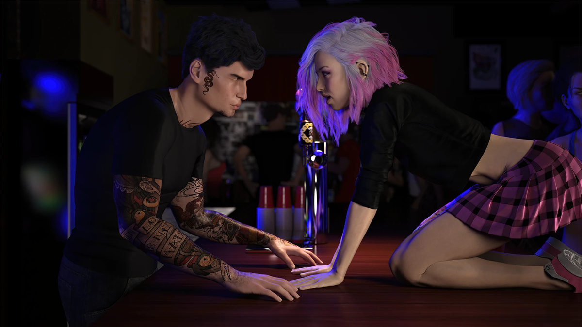 欧美SLG/汉化/动态丨悍妇休息室/地狱猫休息室The Hellcat Lounge v0.3.34【20240527】 游戏截图 1