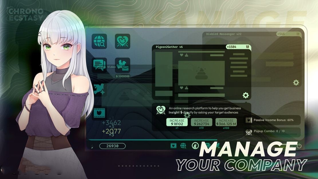 亚洲风SLG/步兵/动态/更新丨 时间狂喜 时间停止 Chrono Ecstasy V0.2.1 /汉化 机翻版 【20241014】 游戏截图 6