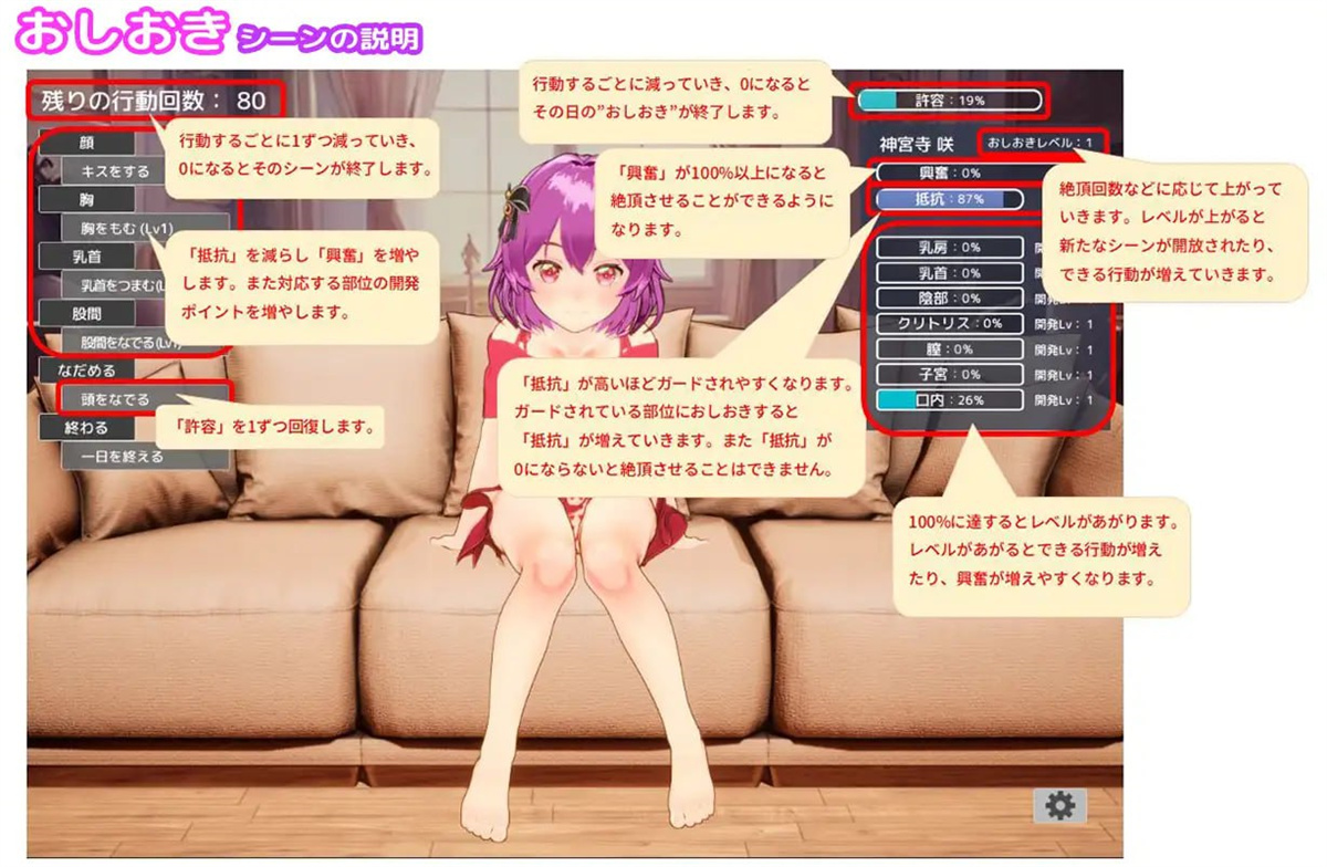 SLG/调教/全程动画丨大小姐调教/ お嬢様をこらしめたい!【20231102】 游戏截图 5