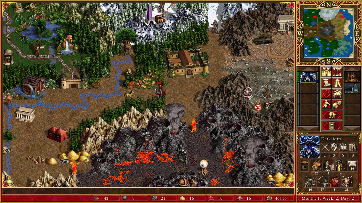 官中|新增元素城丨魔法门之英雄无敌3死亡阴影 / HEROES OF MIGHT AND MAGIC III HD 高清版【20240613】 游戏截图 1