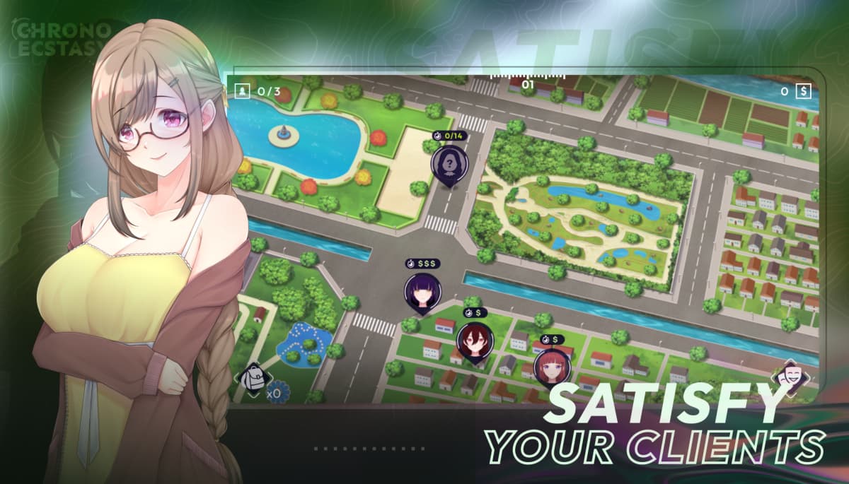 SLG/机翻汉化丨 时间狂喜 Chrono Ecstasy v0.2.4 【20241125】 游戏截图 2