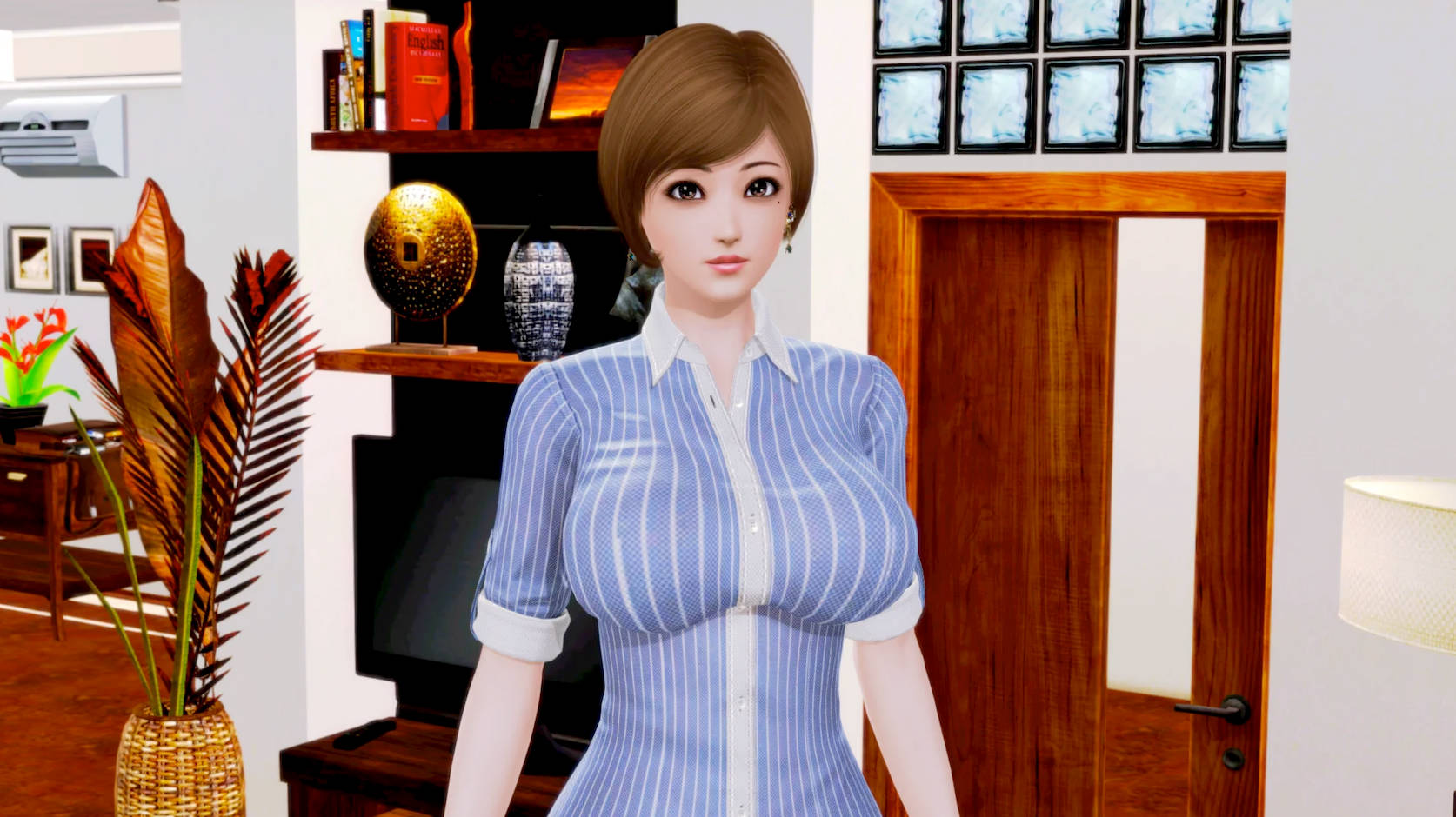 寂寞人妻：上门修电脑的艳遇（Lonely Housewife）v1.0.0 精翻汉化 游戏截图 2