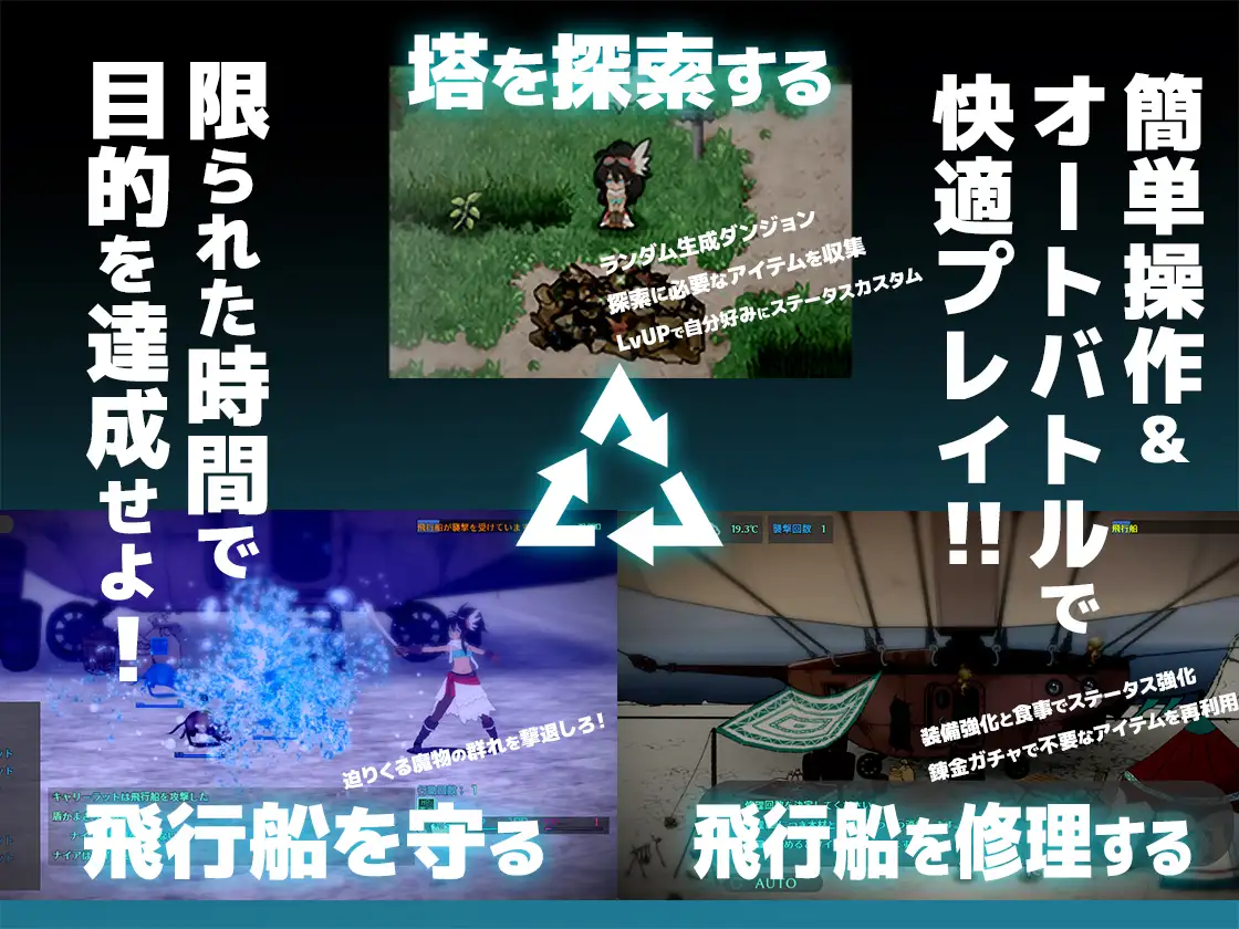 回合RPG幻想强X丨迷雾之塔-ローグラV1.2.5 AI汉化 【20240915】 游戏截图 6